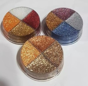 Glitter eyeshadow pack of 3