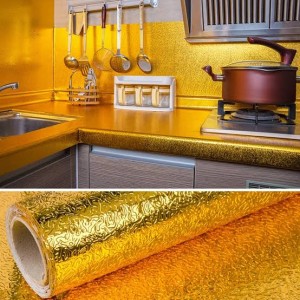 Golden Foil 60x200cm | decor | kitchen | clean