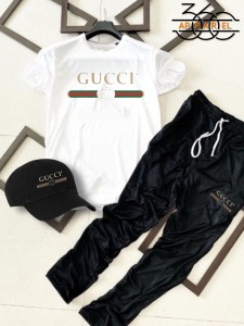 Gucci Summer Tracksuit Pack of 3 Stylish and Comfortable Ensemble for the Season