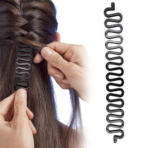 Hair Braider/Styling Tools Fashion French Hair Braiding Tool Bun Maker Hair Styling Clip Stick Hair Accessories