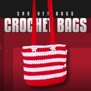 Handmade Crochet Bag For Women - Ladies Crochet Handbag, Stylish & Elegant Crochet Bag For Girls