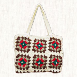 Handmade Crochet Bags for Women: Stylish and Unique Designs : Handmade Crochet Bags with Beautiful Flower Designs