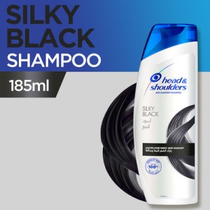 Head & Shoulders Silky Black Shampoo 185ML