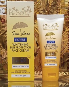 BeBon Whitening Sun Protection Face Cream - SPF60 For Face