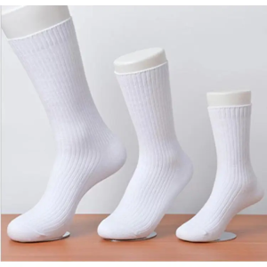High Recommended High Quality White School Socks