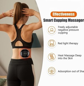 Hijama Electric Cupping Therapy Vacuum Cupping Massage Fat Burner Slimming Body Improves Blood Circulation and Speeds Up Recovery After Exercise