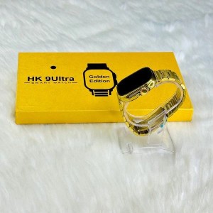 Hk9 Ultra Golden Edition Big 2.2 Infinite Display Smart Watch