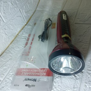 HOPES RECHARGEABLE LED TORCH H-338