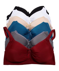 Imported Accent Wireless Full-Coverage Bra for Women/Girls