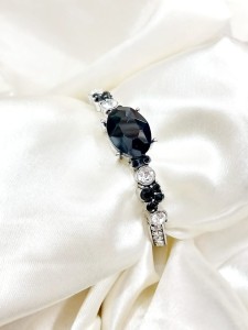 Imported Adjustable Bracelet For women -  Titanium Black