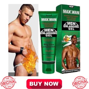 Imported MMC Maxman African Penis Enlargement Delay Cream for Men - Green