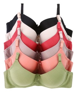 Imported Underwire Full-Coverage Bra Set for Women/Girls