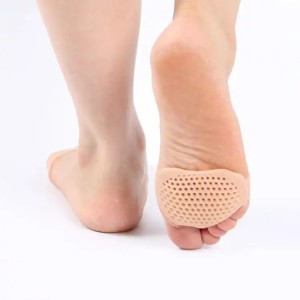 Insoles Forefoot Pads For Women High Heel Shoes Foot Blister Care Toes Insert Pad Silicone Gel Insole Cushions Pain Relief Splin