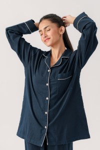 VALERIE IRON EZEE PJ set is made with lightweight women sleepwear Nightwear Pajama set