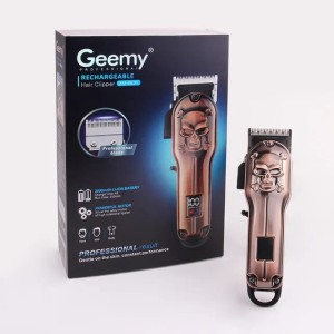 Geemy Professional Electric Hair Clipper Shaver Trimer Cutter Rechargeable Cordless Razor for Men