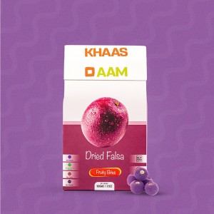 Khaso Aam Dried Falsa Flavor 100 Gram, 100% Natural Falsa Berries Fruit Candy Premium Berry Bar, Falsa Candy Sherbet Berry Pulp Jelly Fruit Bites