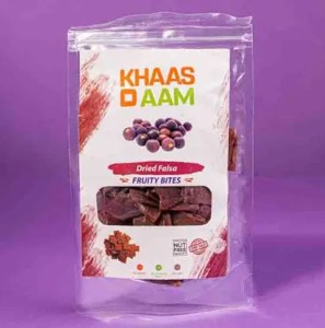 Khaso Aam Dried Falsa Flavor 80 Gm, 100% Natural Falsa Berries Fruit Candy KhasoAam Premium Berry Bar, Falsa Candy Jelly Fruit Bites