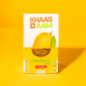 Khaso Aam Mango Langra Flavor 100 Gm, 100% Natural Dried Mango Fruit Candy Premium Mango Fruit Bar, Aam Papad Mango Pulp Jelly Fruit Bites