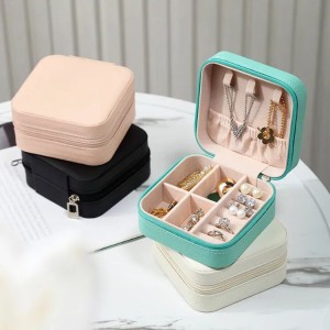 Latest Jewelry Organizer Box For Travelling Leather Box Hair Accessories