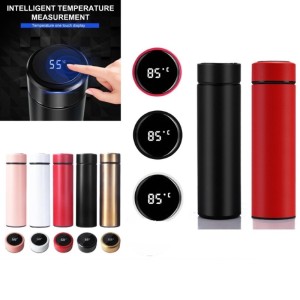 led temperature display thermal flask