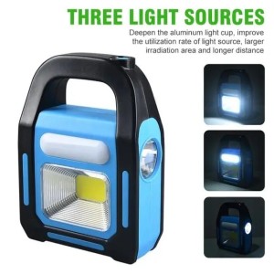 LED WORK LAMP USB RECHARGEABLE PORTABLE SOLAR LANTERN EMERGENCY LIGHTS OUTDOOR TENT HIKING CAMPING LIGHTS