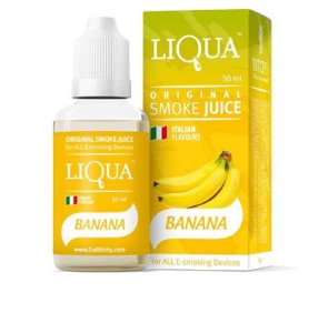 Liqua Flavor / Cloud E Liquid Juice Oil Vape Shisha Pen Refill Nicotine (Banana)