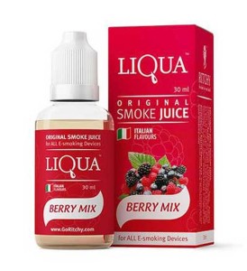 Liqua Flavor / Cloud E Liquid Juice Oil Vape Shisha Pen Refill Nicotine (Berry MIX)