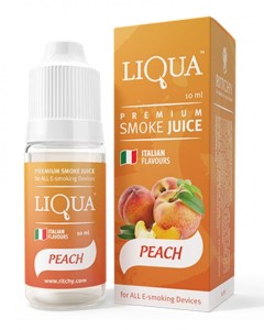 Liqua Flavor / Cloud E Liquid Juice Oil Vape Shisha Pen Refill Nicotine (Peach)