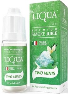 Liqua Flavor / Cloud E Liquid Juice Oil Vape Shisha Pen Refill Nicotine (Two Mint)