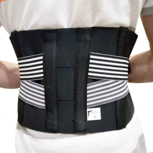 Lumbar Support Black Belt Posture Corrector Arthritis Pain Relief Sciatica Scoliosis Physical Therapy for Women/ Men