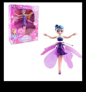 Magical Flying Frozen Barbie Doll With LED Lights And Rechargeable Flying Doll Toy