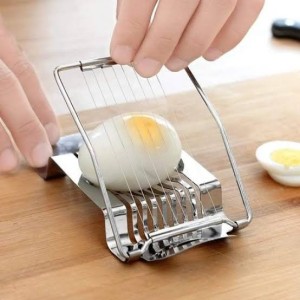 Manual Egg Slicer Stainless Steel Egg Cutter