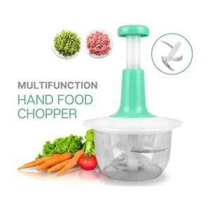 Manual Hand Push Chopper/ Multifunctional Hand Pat Chopper And Mixer/Press Cutter Vegetable Meat Grinder 1.5 Liter