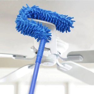 Microfiber Fan Cleaning Duster Steel Body Flexible Fan Mop For Quick And Easy Cleaning Of Home, Kitchen, Car, Ceiling, And Fan Dusting Office Fan Clea