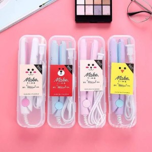 Mini Hair Straightener with Plastic Box Packing (Mix/Random color)