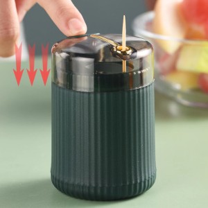 Modern Simple Pop-up Toothpick Box Creative Press Type Automatic Pop-up Toothpick Can Household Convenient Toothpick Cartridge