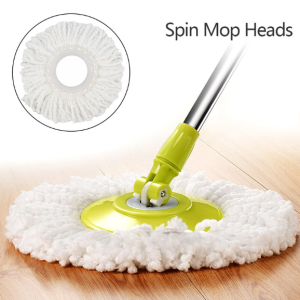 Mop Refill Spin Rotating Magic Microfiber Replacement Head Mop Cloth Clean Tool