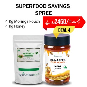 Moringa Powder 1 kg Acacia Honey 1kg