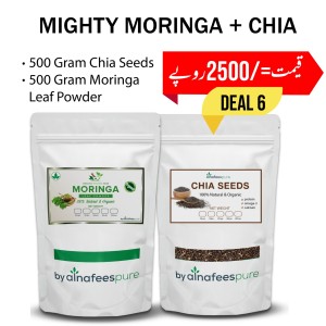 Moringa Powder 500g + Chia Seeds 500g