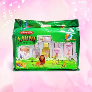 Mothercare Jungle Book LION 6 Pcs New Born Baby Gift Bag