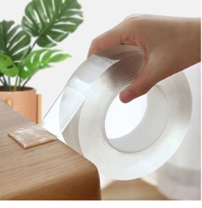 Nano Tape 5 Meter - Transparent Ivy Grip Double Sides Silicone Adhesive Tape - Magic Tape