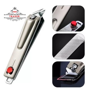 New Nail Clippers Stainless Steel Manicure Fingernail Cutter