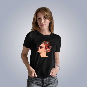 New T Shirt Design trendy Girl In Style printed T shirt