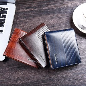 New Vintage Men Leather Wallet Short Slim Male Purses Money Card Holder Wallets