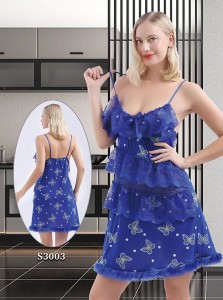 New Women Suspender Babydoll Nightdress Sleepwear (S3003)
