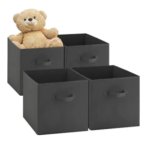 Non-woven Foldable Fabric Storage Bins And For Closet Drawer Cube Box Clothing Toys Sundries Storage Organizer