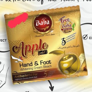 Original Baba Apple Hand Foot Creme Bleach Sachet