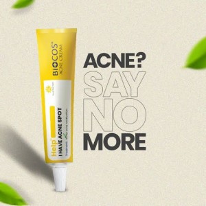 Original Biocos Anti Acne Cream Herbal Acne Treatment 15ml