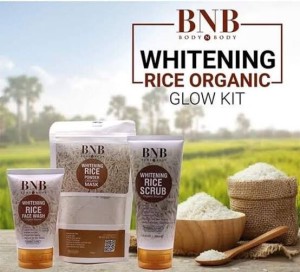 Original BNB Rice Facial Kit - Rice Extract Bright-Glow Kit