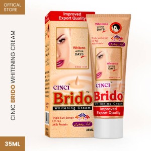 Original Brido Whitening Cream Triple Sun Protection UV-Nol Mil Protein 35ml